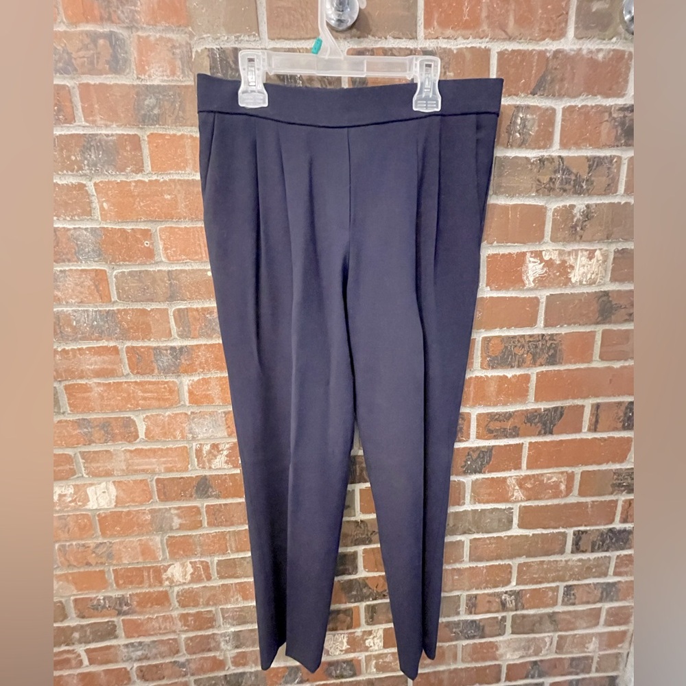 Aritzia “Babaton” Cohen navy blue pants, size 6.